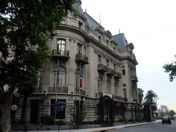 ambassade de France, av. 9 de Julio, Buenos Aires, Argentine