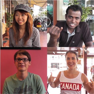14 interviews-flash de voyageurs en Asie [Vidéo]