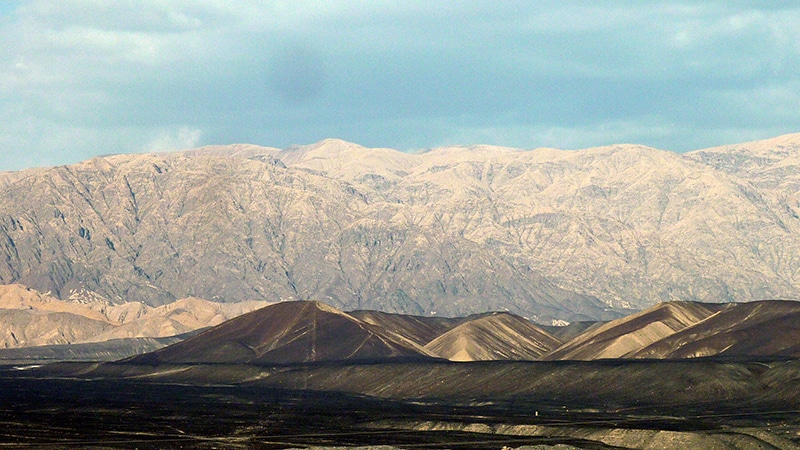 Montagnes Plaine de Nazca, Pérou