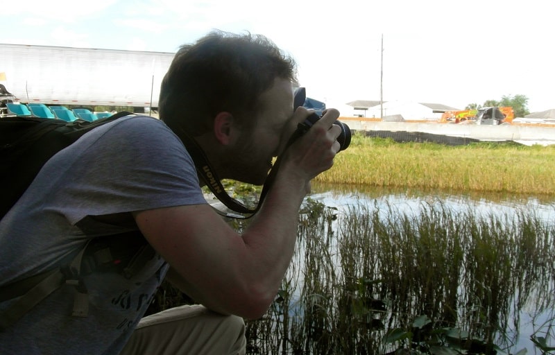 photographie prend un étang