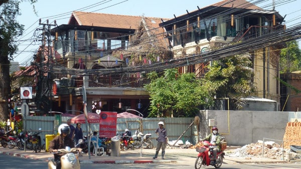 Câblage électrique Vientiane Laos