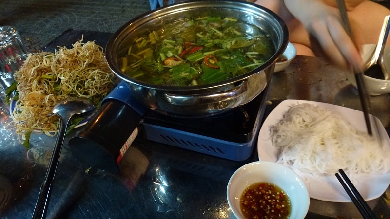 Soupe typique Vietnamienne à Hô-Chi-Minh Ville