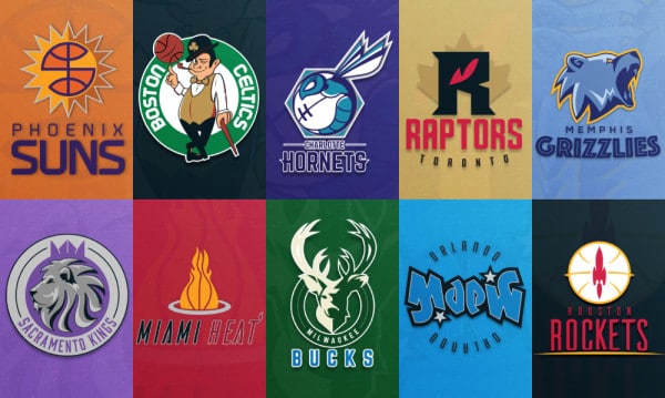 Logo_équipes_NBA_redessinés